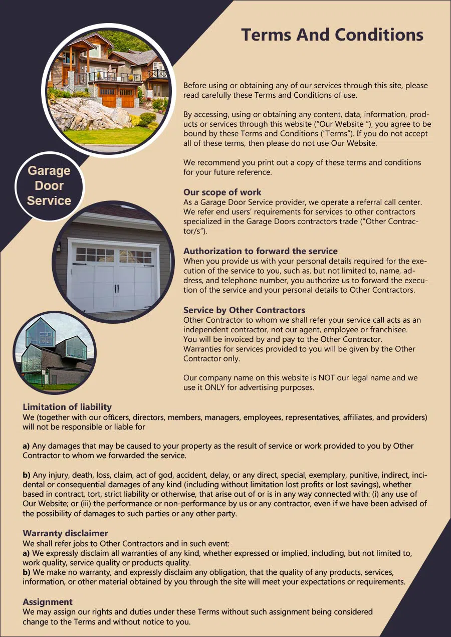 Garage Door Mobile Service Cleveland, OH 216-916-0785